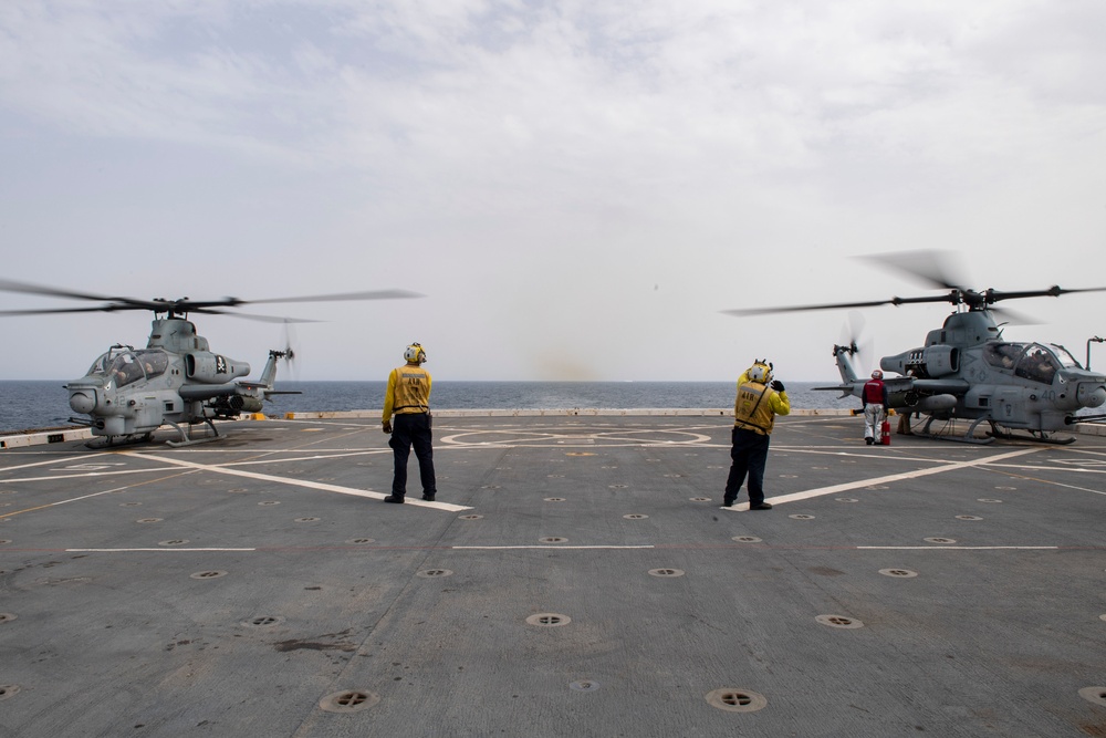 USS John P. Murtha Flight Ops