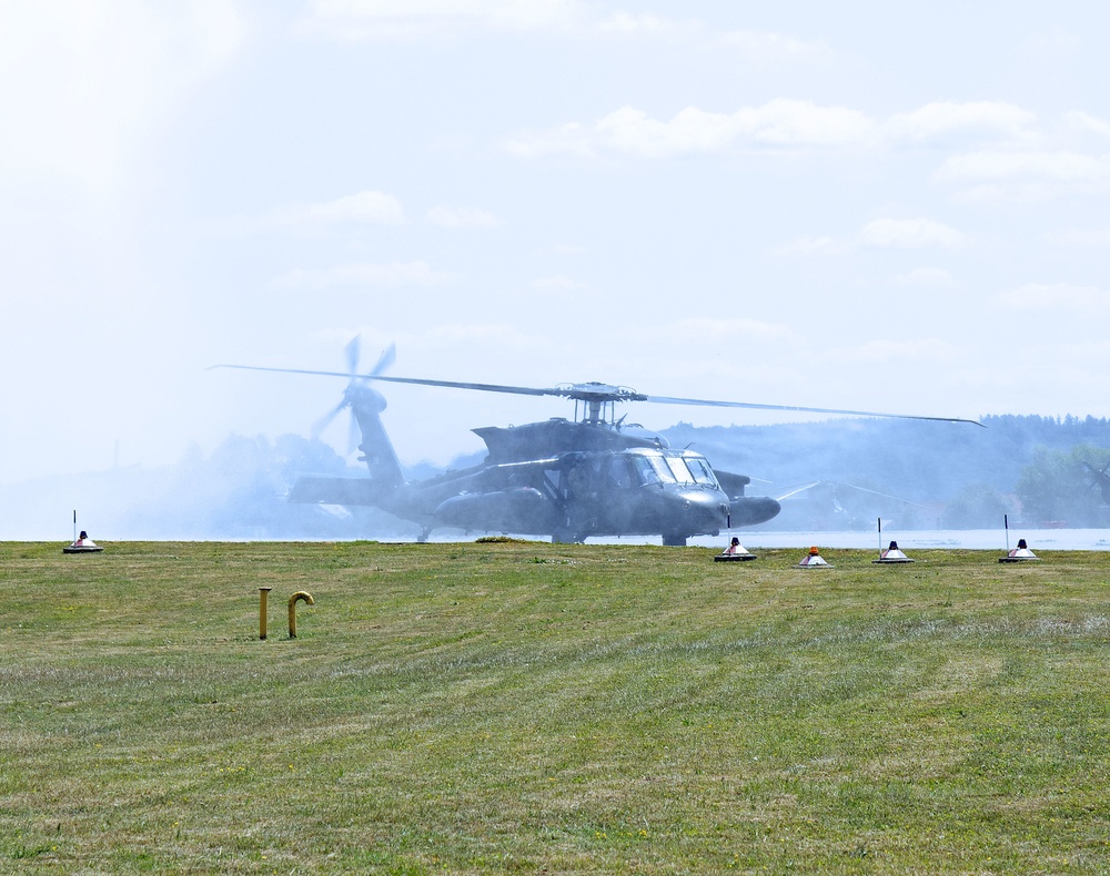 1st CAB Commander Makes Final Flight