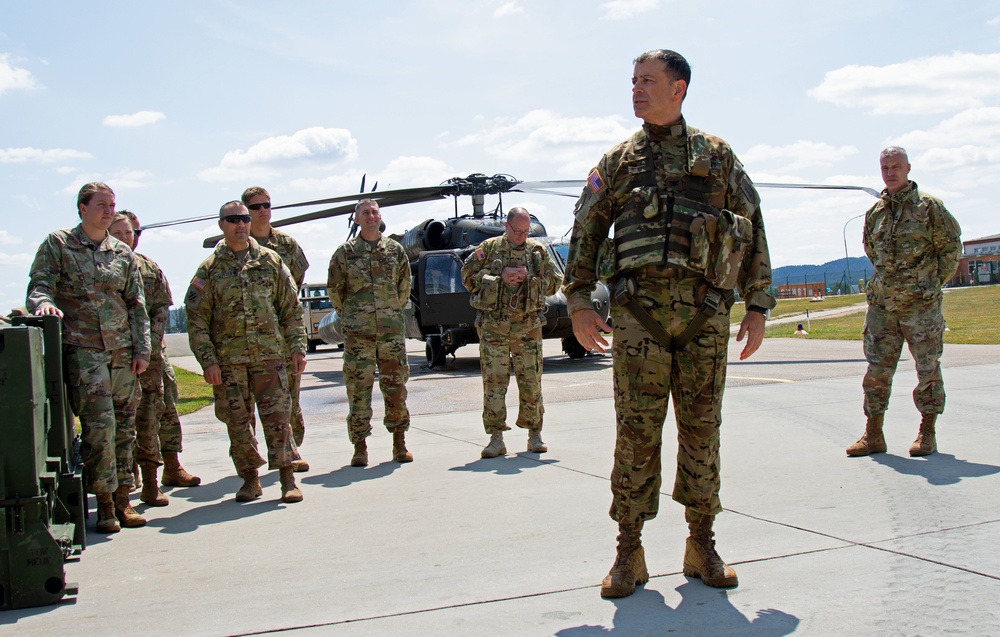 1st CAB Commander Makes Final Flight