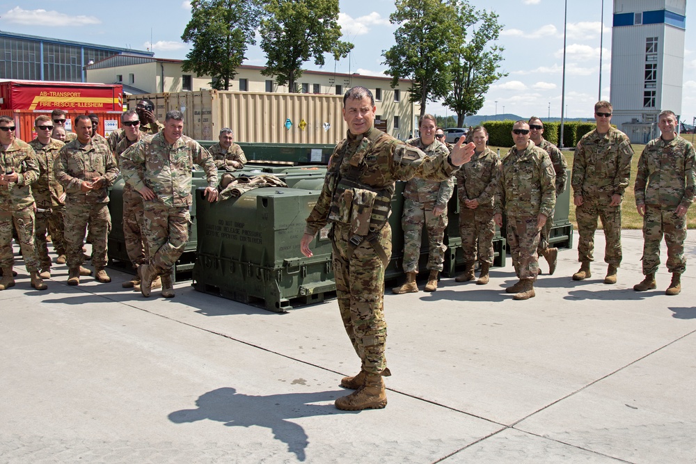 1st CAB Commander Makes Final Flight