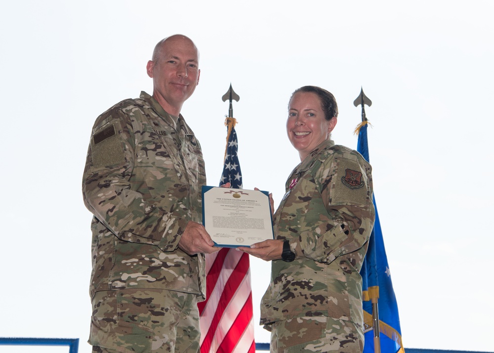 509th Force Support Squadron change of command