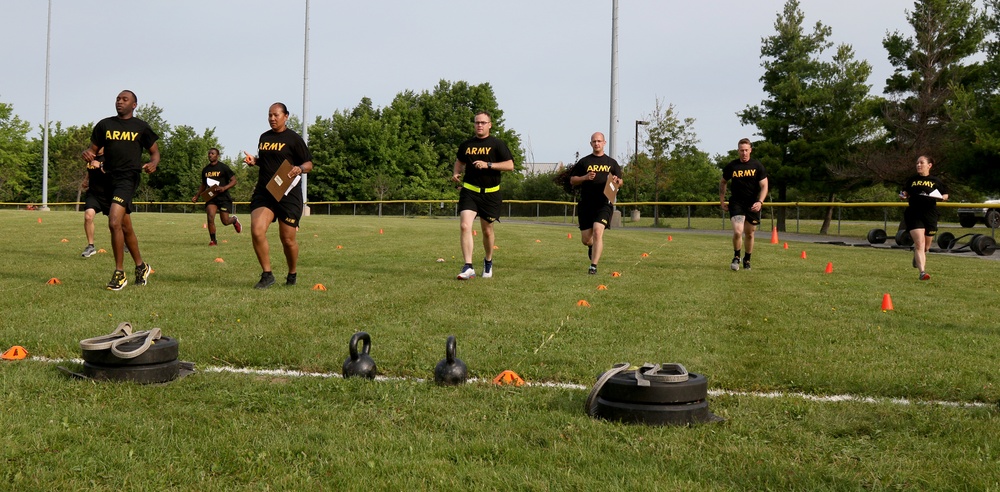 Muleskinners train to conduct Army Combat Fitness Test