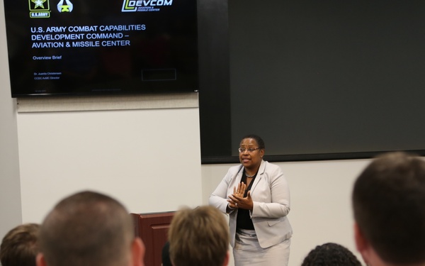 CCDC AvMC director meets with Pathways, SSEP interns