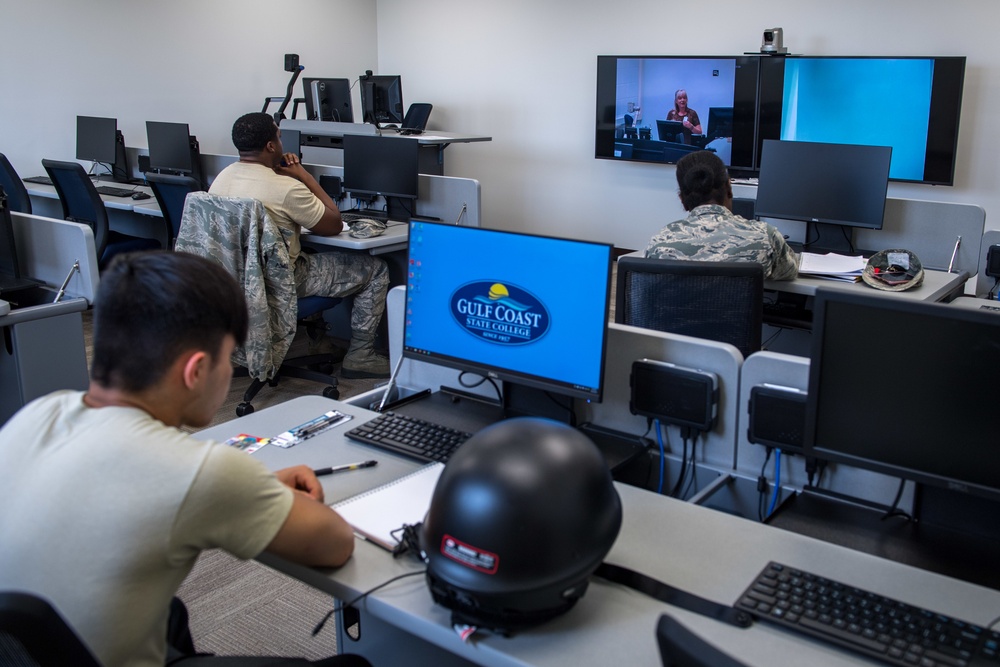 Back to school at Tyndall AFB Education Center