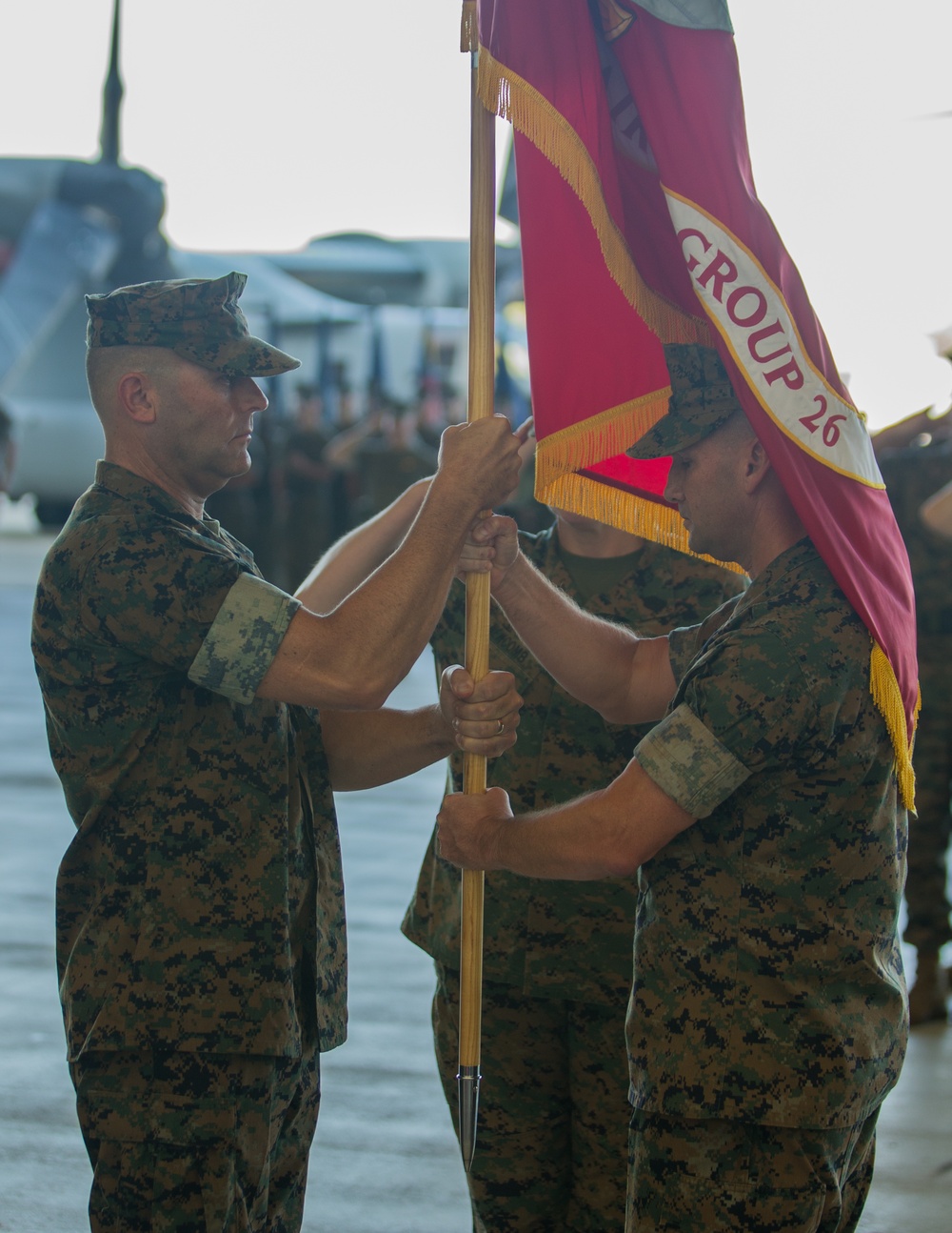 MAG-26 Change of Command