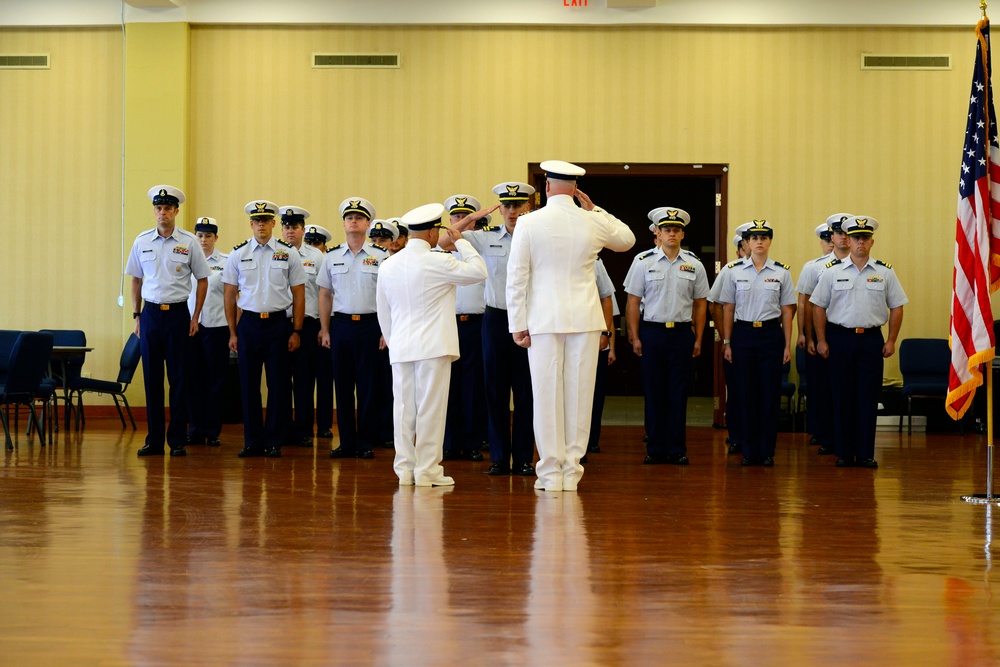 Coast Guard holds change of command ceremony for Marine Safety Unit Lake Charles, Louisiana