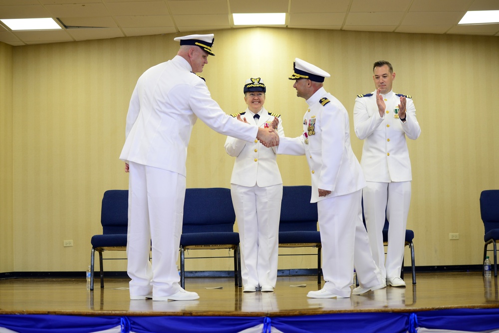 Coast Guard holds change of command ceremony for Marine Safety Unit Lake Charles, Louisiana