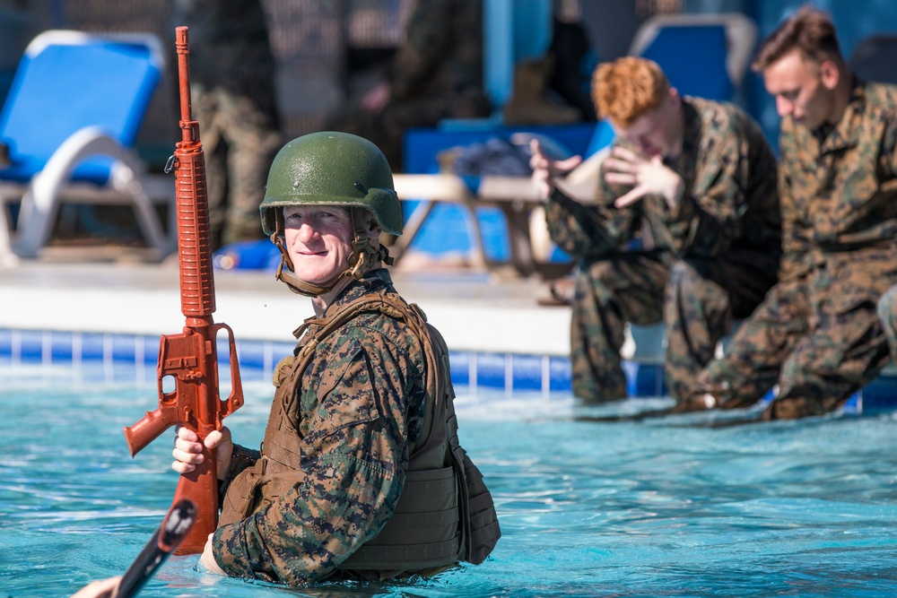 MCAS Yuma Marines Conduct Swim Qualifications