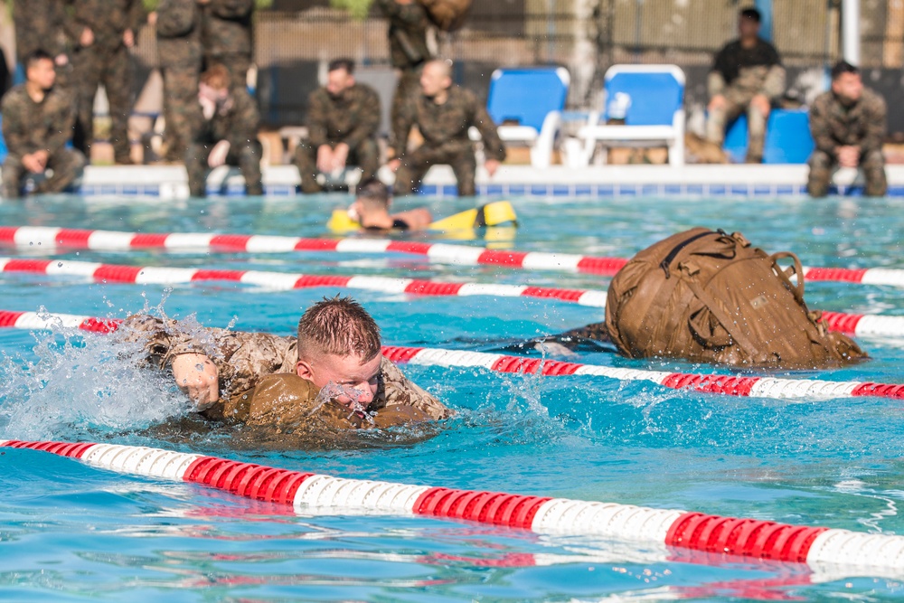 MCAS Yuma Marines Conduct Swim Qualifications