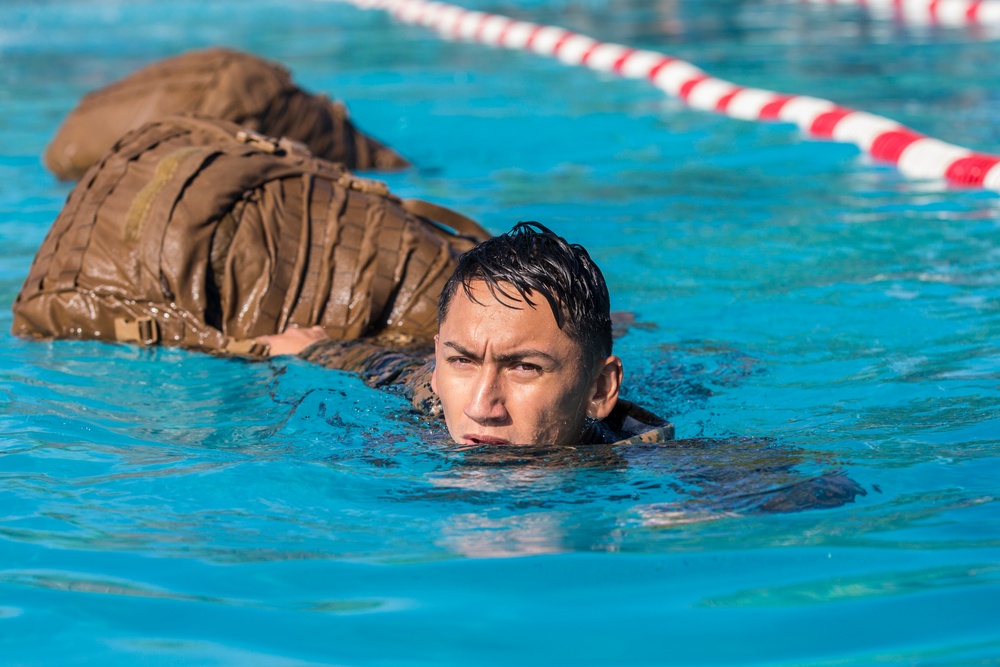 MCAS Yuma Marines Conduct Swim Qualifications