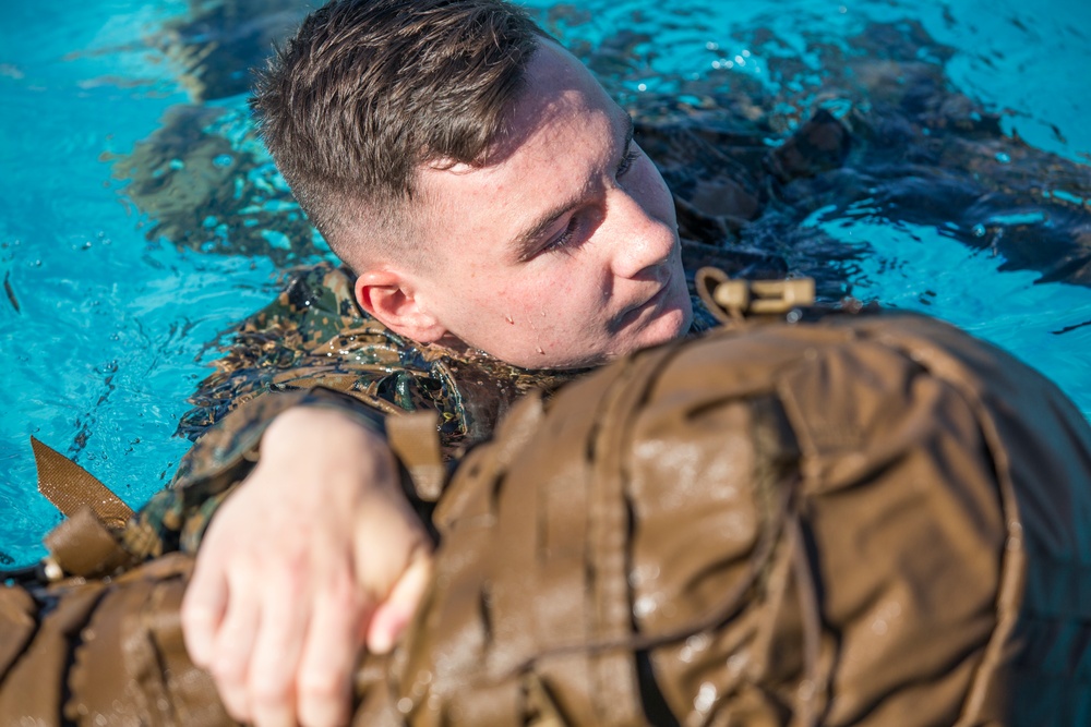 MCAS Yuma Marines Conduct Swim Qualifications