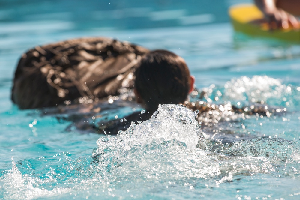 MCAS Yuma Marines Conduct Swim Qualifications