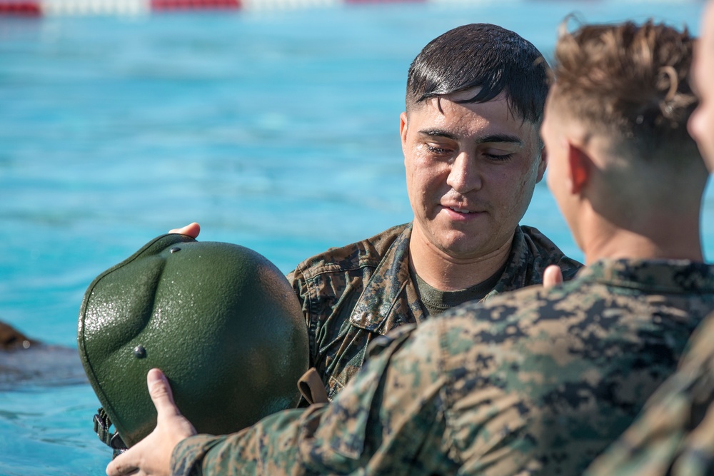 MCAS Yuma Marines Conduct Swim Qualifications