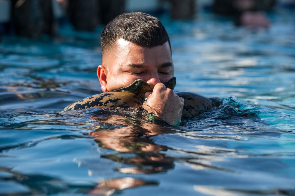 MCAS Yuma Marines Conduct Swim Qualifications