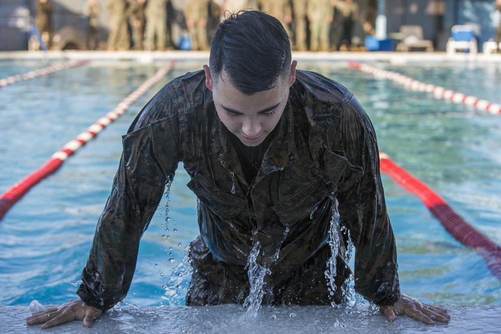 MCAS Yuma Marines Conduct Swim Qualifications