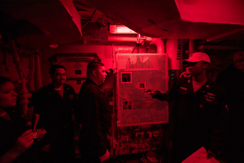 USS McCampbell integrated training team exercise