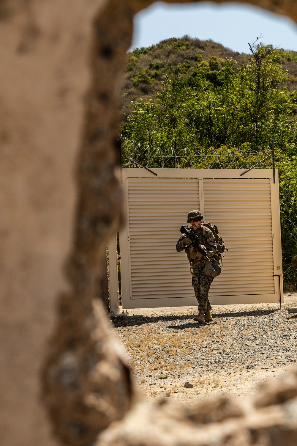 2/4 Marines conduct training at the Infantry Immersion Trainer