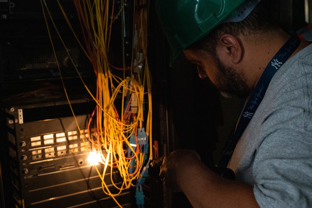 NAWS China Lake DoD Personnel Repair Base Facilities after Earthquake