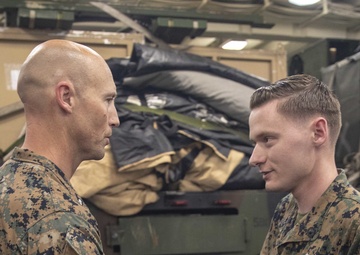 CLB 22 Awards Ceremony, USS Arlington 190709