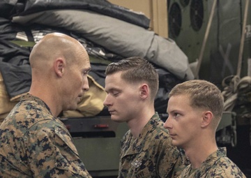 CLB 22 Awards Ceremony, USS Arlington 190709