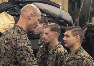 CLB 22 Awards Ceremony, USS Arlington 190709