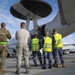 USAF AWACS arrives to RAAF Amberley for Talisman Sabre 19