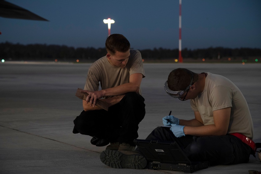 USAF F-22 Raptors arrive to RAAF Amberley in support of Talisman Sabre 19