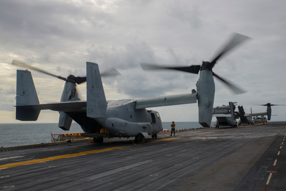 Dvids - Images - 31st Meu Conducts Flight Operations Aboard Uss Wasp 