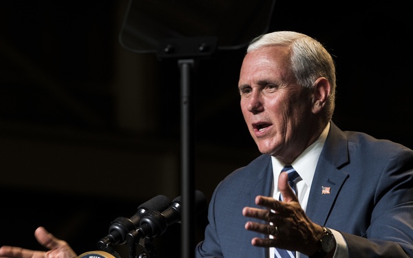 Vice President Pence visits VAFB