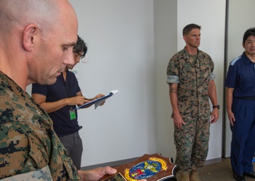 Leaders of MWHS-1 tour Japan Coast Guard