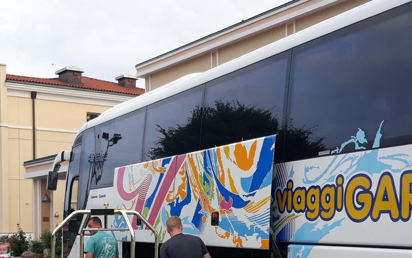 USAG Italy PCS/ETS Airport Shuttle Bus