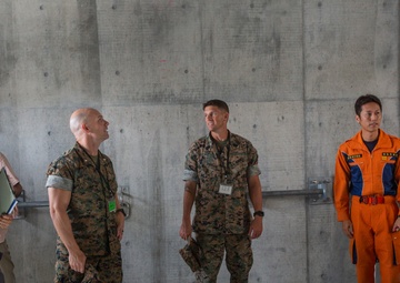 Leaders of MWHS-1 tour Japan Coast Guard