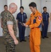 Leaders of MWHS-1 tour Japan Coast Guard