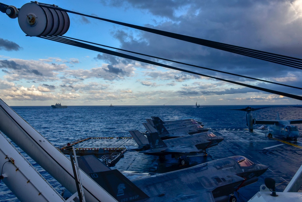 USS WASP (LHD 1) OPERATIONS DURING TALISMAN SABRE '19