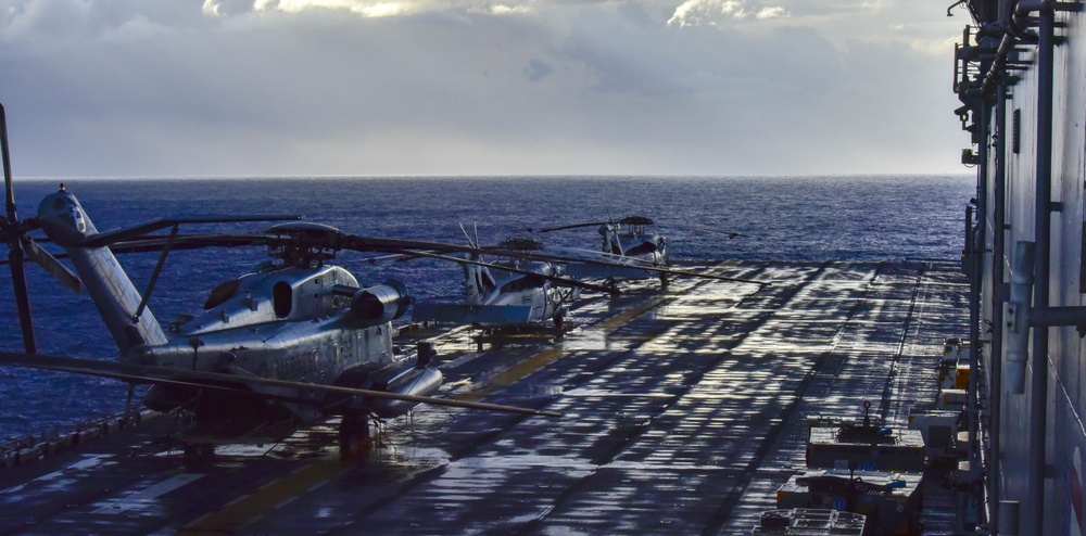 USS WASP (LHD 1) OPERATIONS DURING TALISMAN SABRE '19