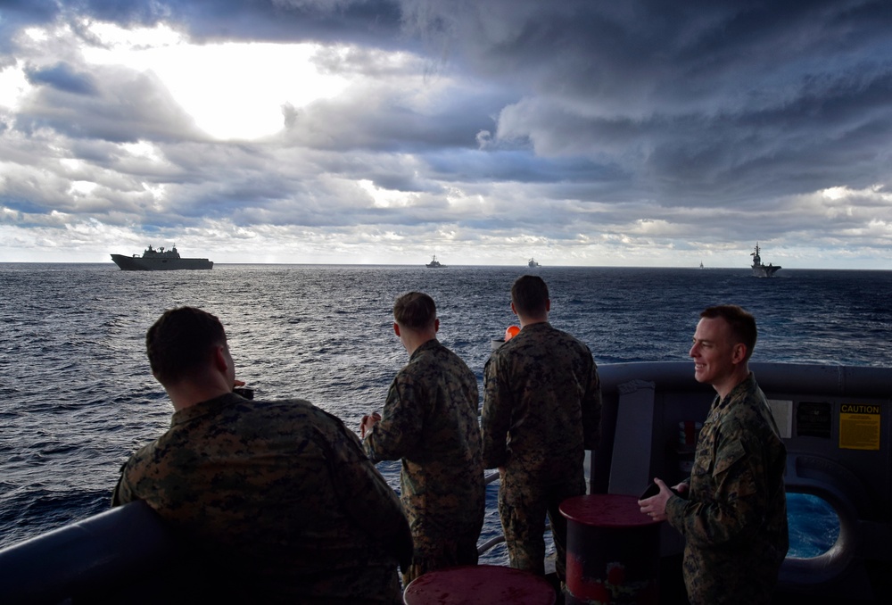 USS WASP (LHD 1) OPERATIONS DURING TALISMAN SABRE '19