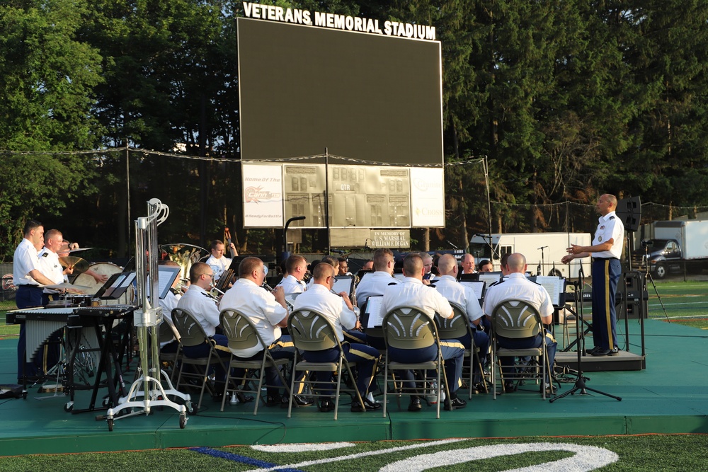 215th Army Band Tours Massachusetts