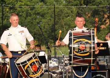 215th Army Band Tours Massachusetts
