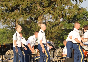 215th Army Band Tours Massachusetts