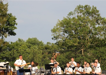 215th Army Band Tours Massachusetts