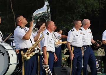 215th Army Band Tours Massachusetts