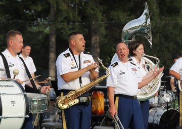 215th Army Band Tours Massachusetts