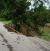 Road Damaged Due to Storms