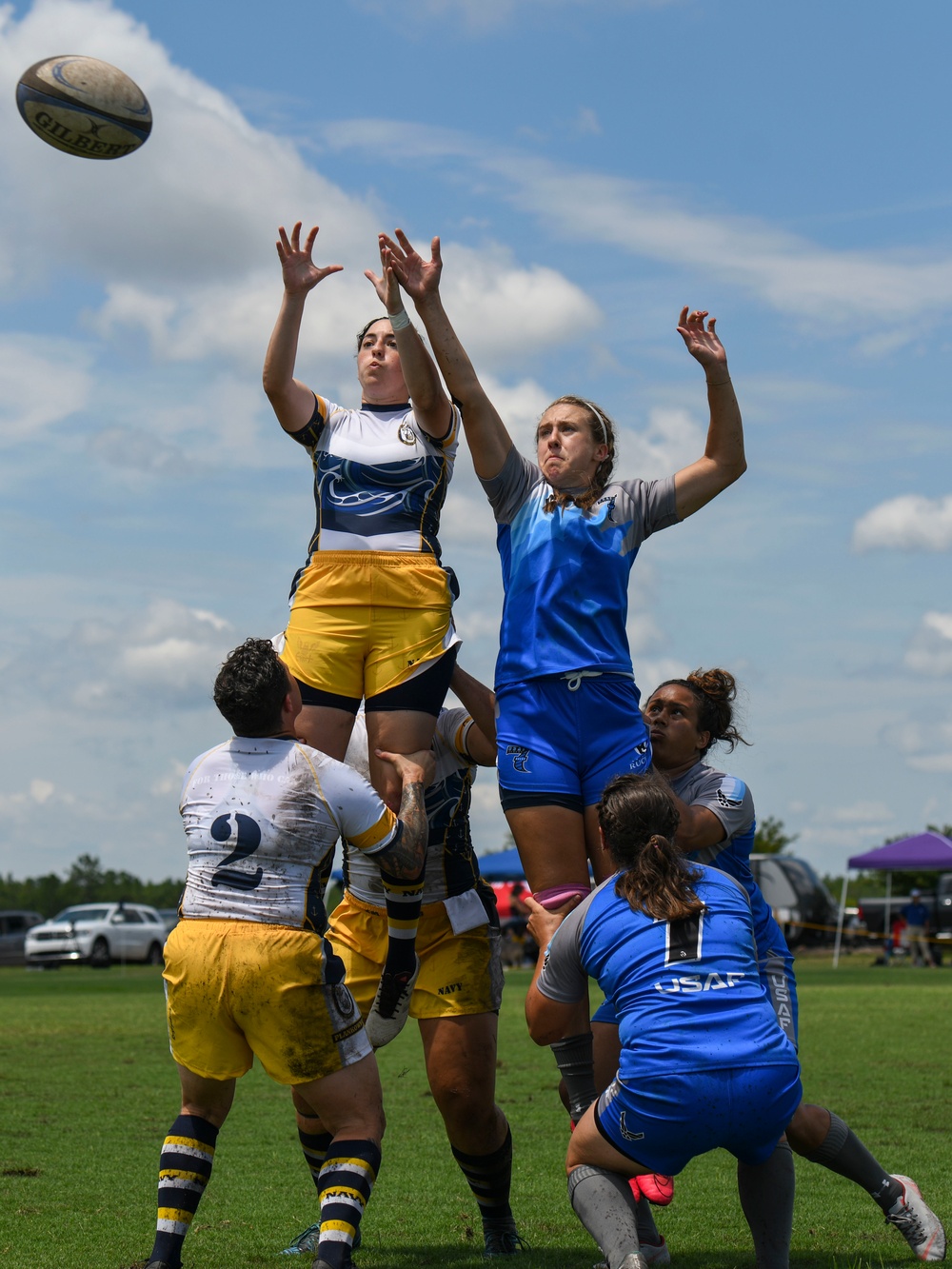 USAF Women’s Rugby Team competes in Armed Forces rugby championship