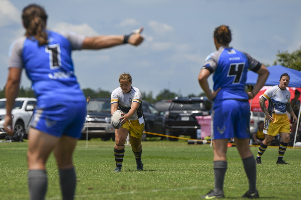 USAF Women’s Rugby Team competes in Armed Forces rugby championship