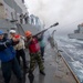 USS MOMSEN Conducts Replenishment-at-Sea