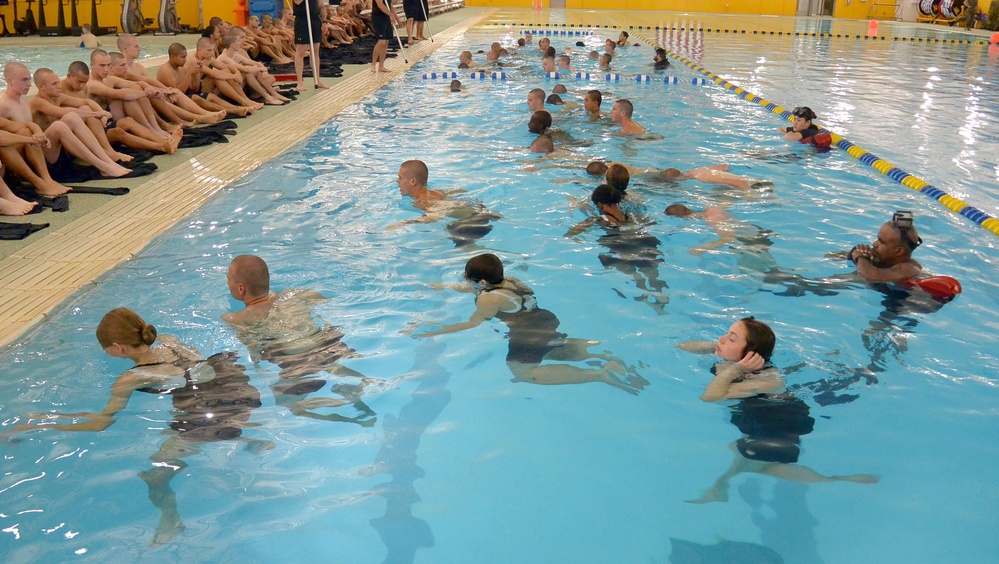 NROTC New Student Indoc - Swim Qual
