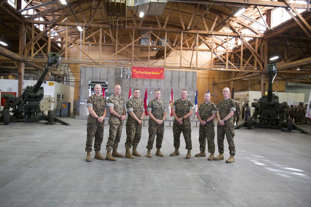 1st Force Storage Battalion activated at Marine Corps Logistics Base Barstow