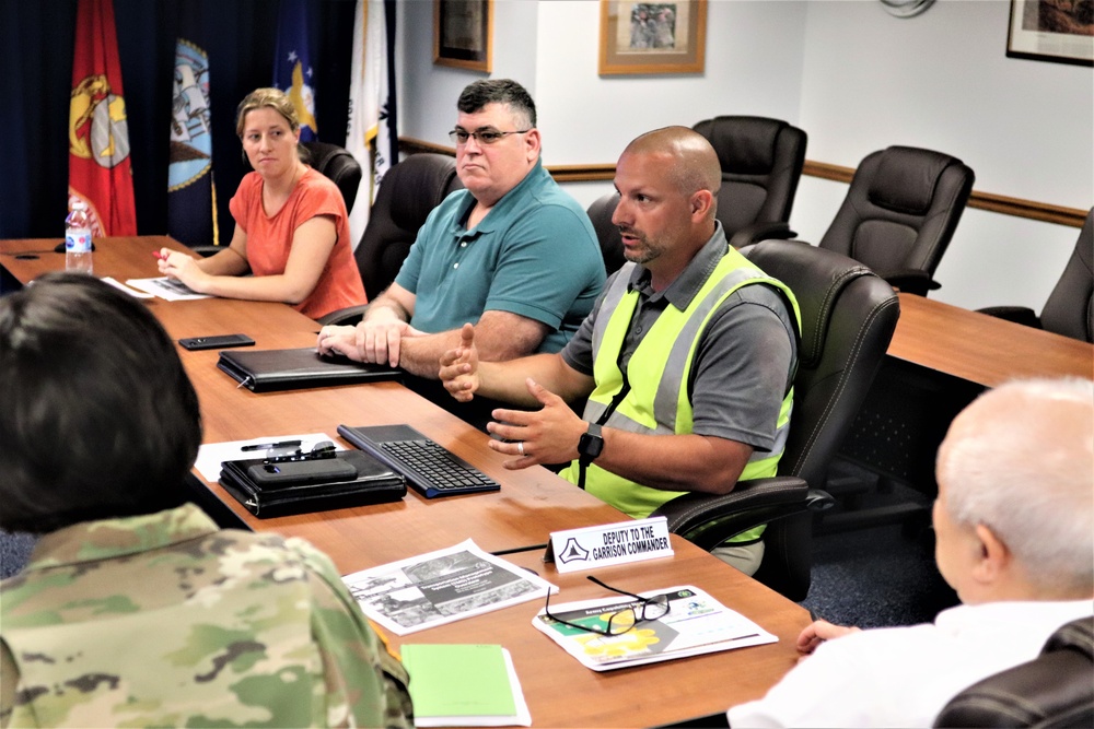 TRANSCOM Transportation Management System Prototype Core Team briefs Fort McCoy leadership on prototype