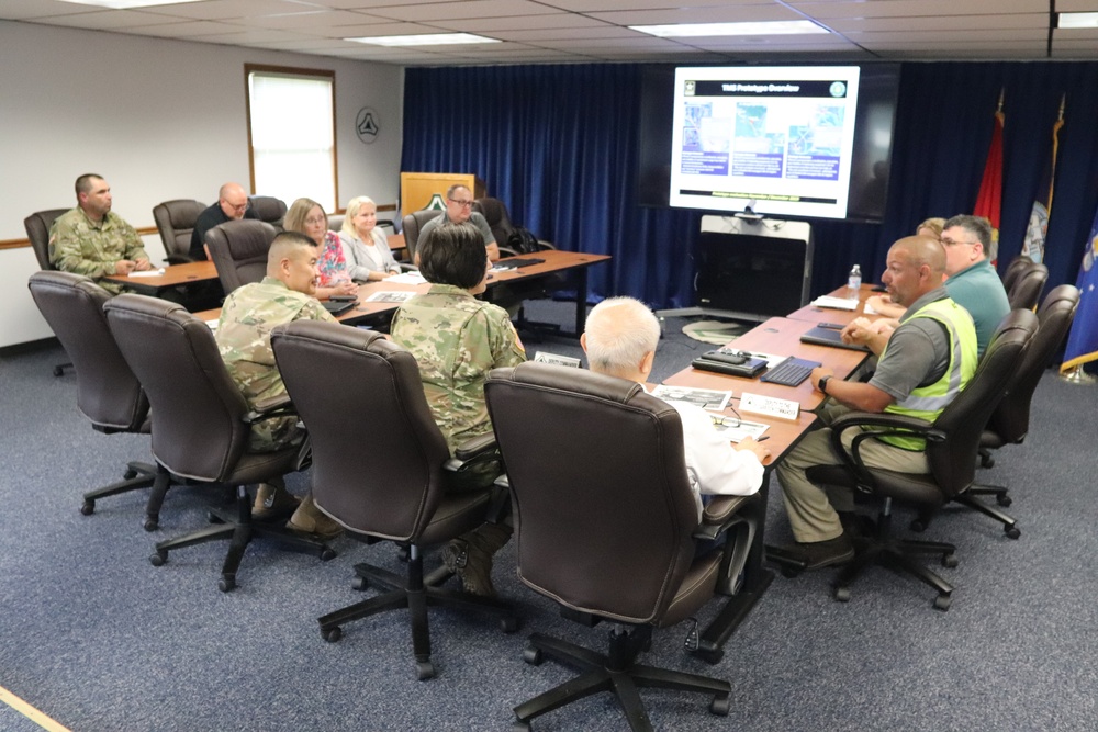 TRANSCOM Transportation Management System Prototype Core Team briefs Fort McCoy leadership on prototype